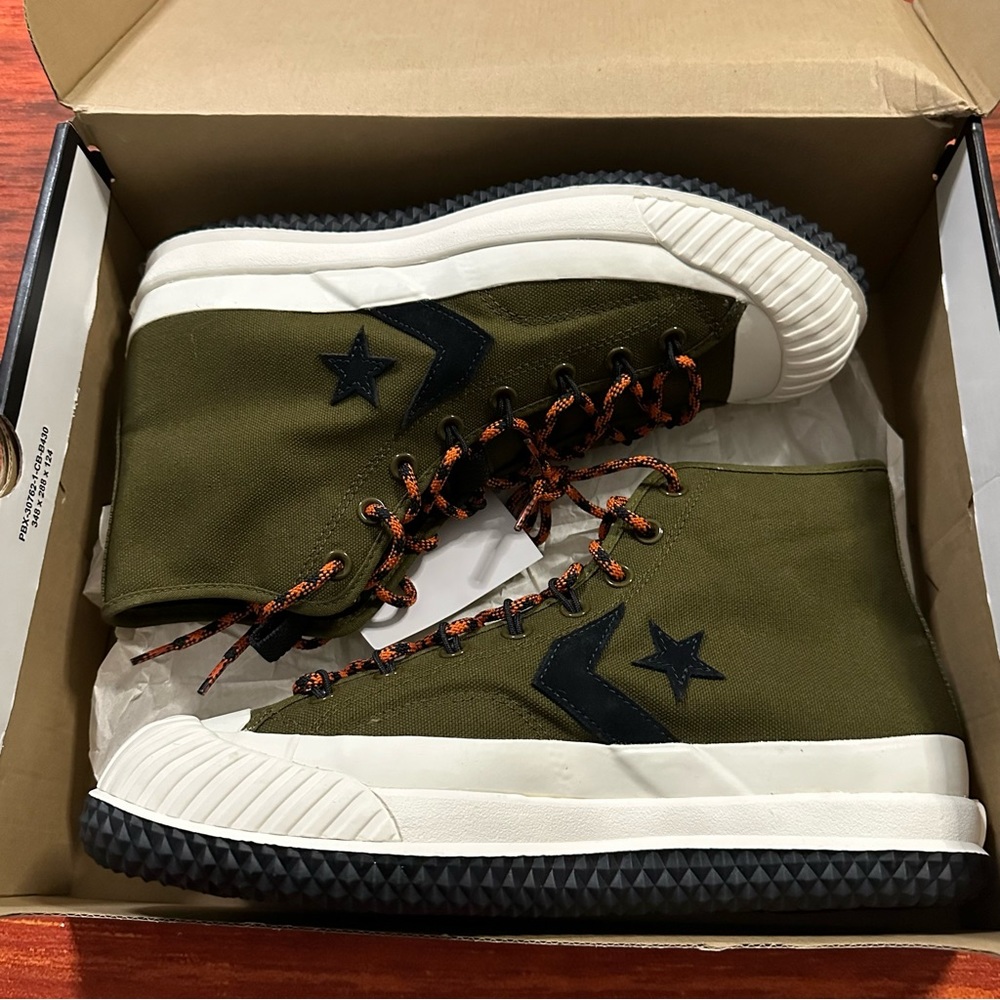 Brand New in Box Converse MC Hi East Village Explorer Bosey Sneaker Boots